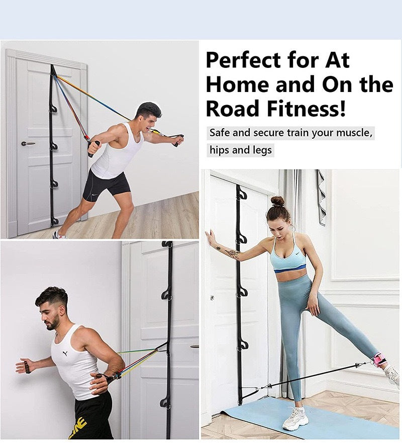 Resistance Band Fitness Pull Rope Suspension Training With A Puller